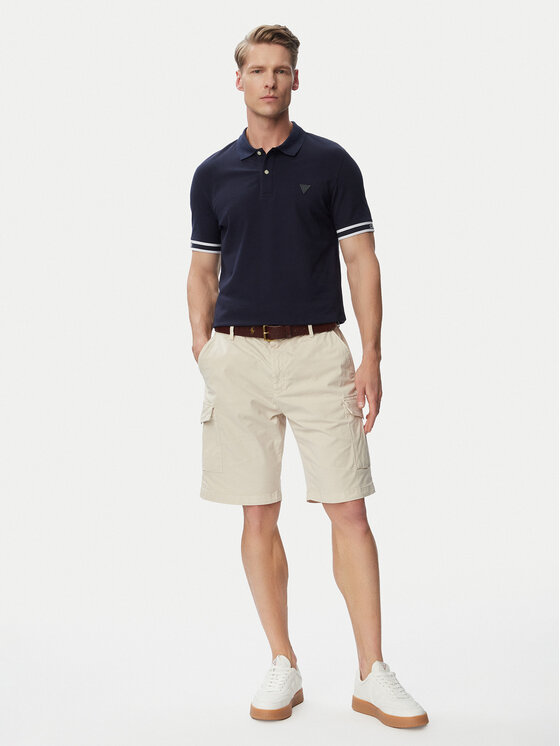 Guess Guess Polo M6GP60 K3076 Tamnoplava Regular Fit
