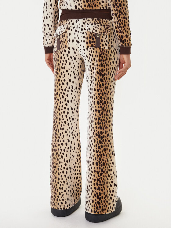 Juicy Couture Juicy Couture Долнище анцуг JCGBJ225013A Бежов Regular Fit