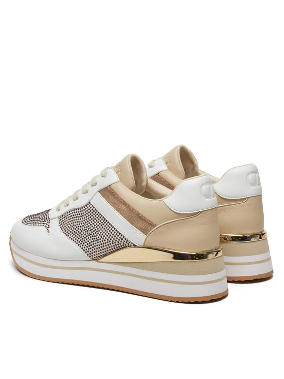 TWINSET TWINSET Sneakersy 242TGT18A Biały