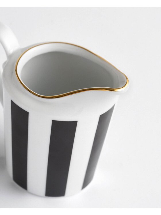 La Mania La Mania Mlecznik Stripes Biały
