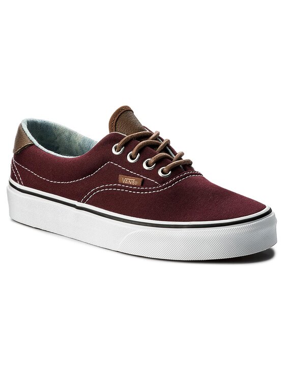 Vans Sneakers aus Stoff Era 59 VN0A38FSQK5 Dunkelrot Modivo