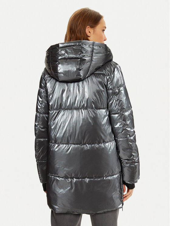 LOLA CASADEMUNT LOLA CASADEMUNT Télikabát LF2401024 Szürke Regular Fit