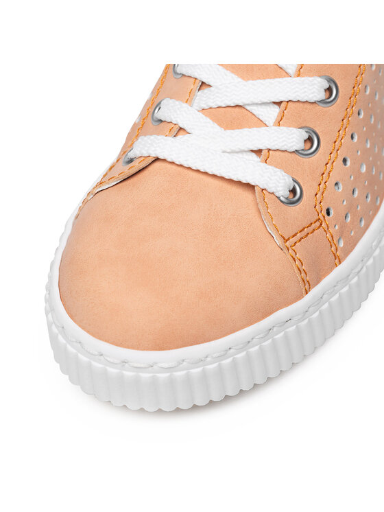 Rieker Rieker Sneakersy M3901-38 Pomarańczowy