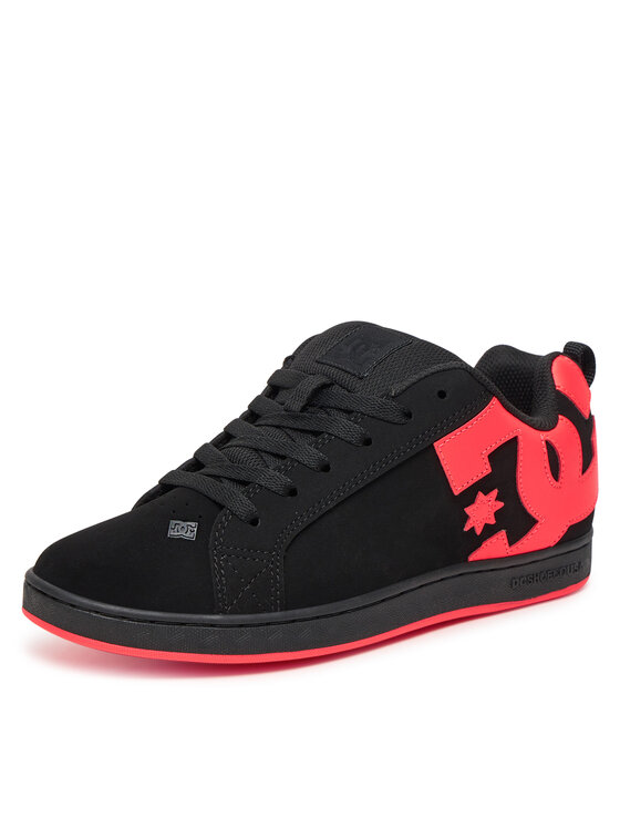 DC DC Sneakers COURT GRAFFIK 300678-BHP Negru