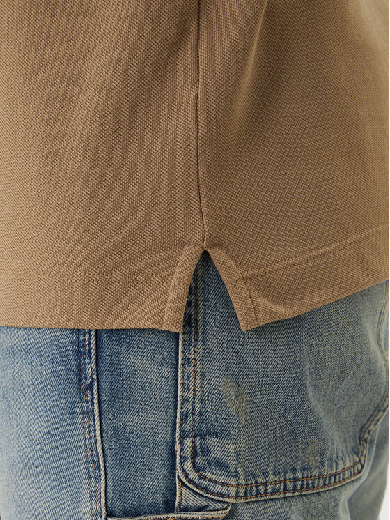 BOSS BOSS Polo Pallas 50553564 Haki Regular Fit