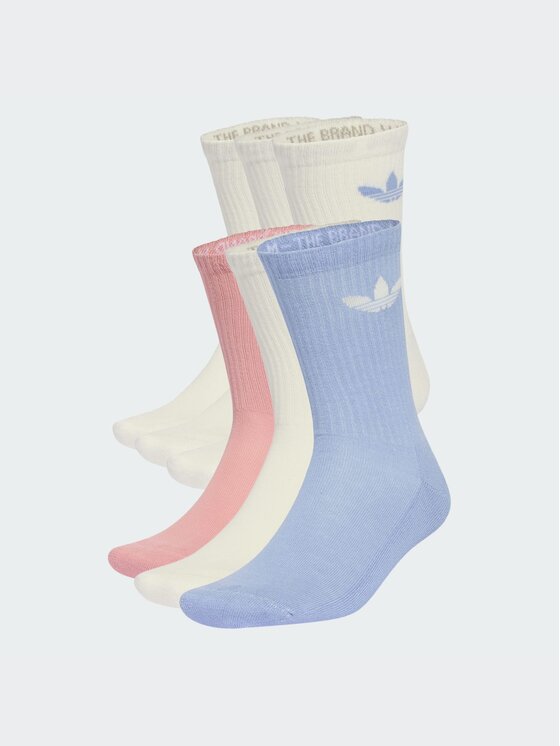 adidas adidas Довгі шкарпетки Trefoil Cushion KZ4010 Кольоровий