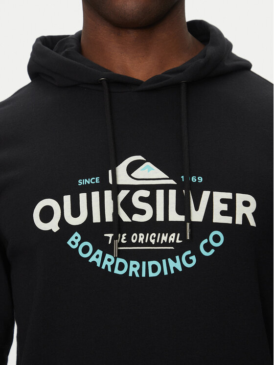 Quiksilver Quiksilver Majica dugih rukava EQYFT05089 Crna Regular Fit