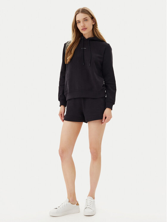 Calvin Klein Jeans Calvin Klein Jeans Mikina Placed Institutional J20J225364 Černá Regular Fit
