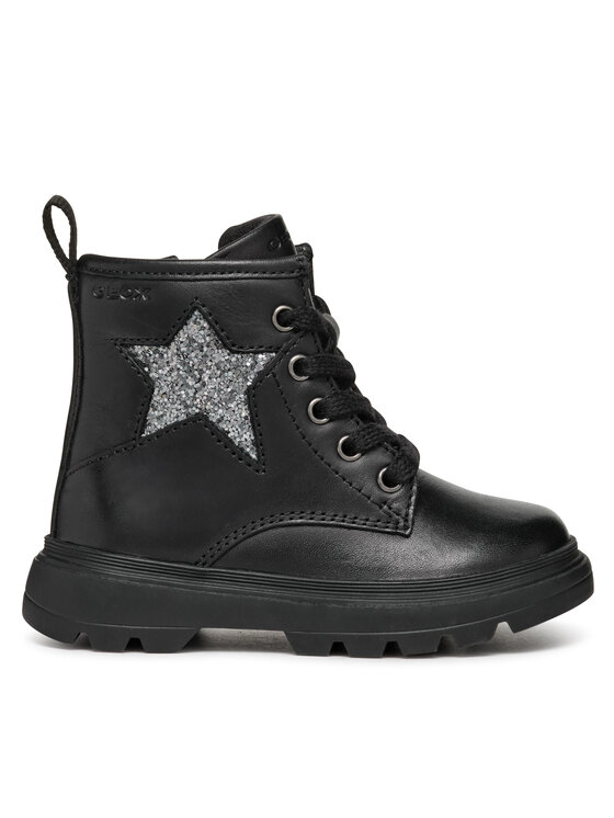 Geox Geox Μπότες B Kiddartah Girl B465YA 085EW C9999 S Μαύρο