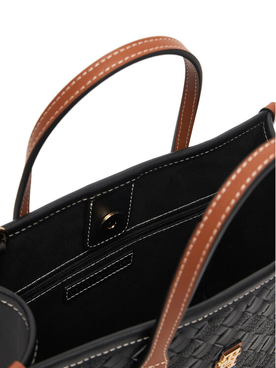 Tommy Hilfiger Tommy Hilfiger Torbica Th City Mini Tote AW0AW18393 Crna
