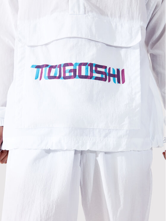 Togoshi Togoshi Μπουφάν anorak TG22-KUU001 Λευκό Oversize
