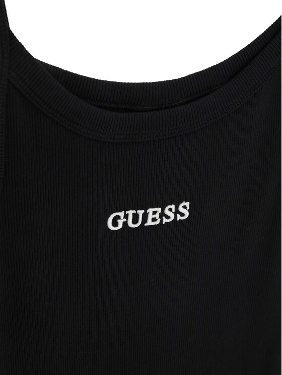 Guess Guess Літня сукня J6GK28 K8RT2 Чорний Slim Fit