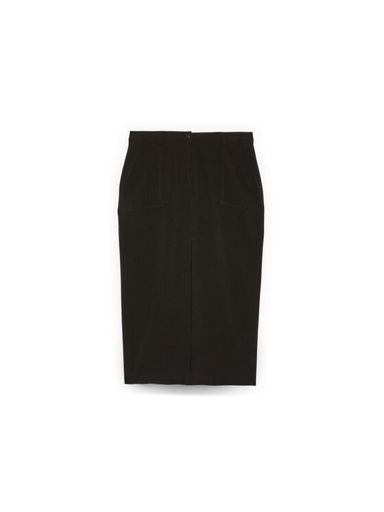 Fiorella Rubino Fiorella Rubino Gonna midi 1014T000368N033 Nero Slim Fit