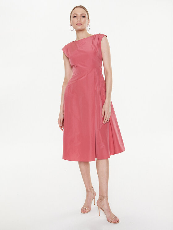 Weekend Max Mara Weekend Max Mara Коктейлна рокля Erik 23522110 Розов Regular Fit