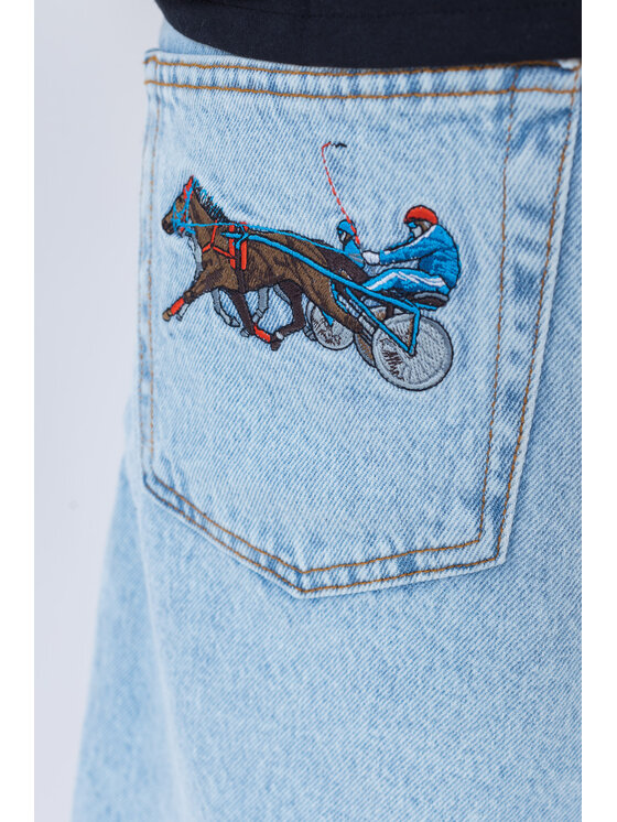 Kamuflage Kamuflage Szorty Riders Club Niebieski Basic Fit