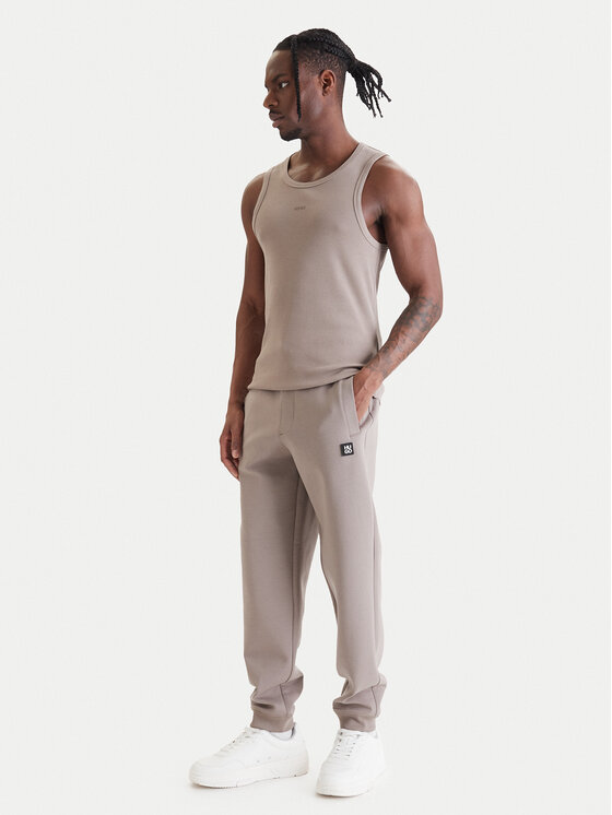 HUGO HUGO Pantaloni trening Dimacs 50533695 Bej Relaxed Fit
