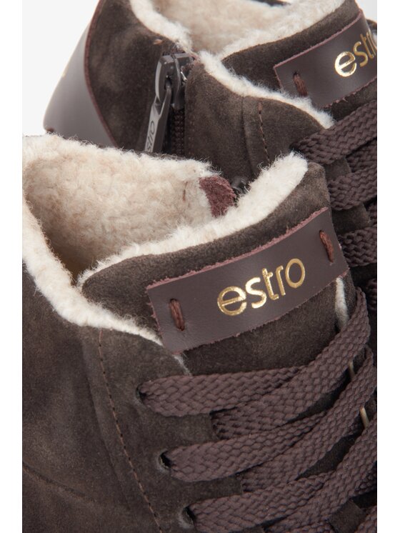 Estro Estro Trampki ER00116566 Brązowy