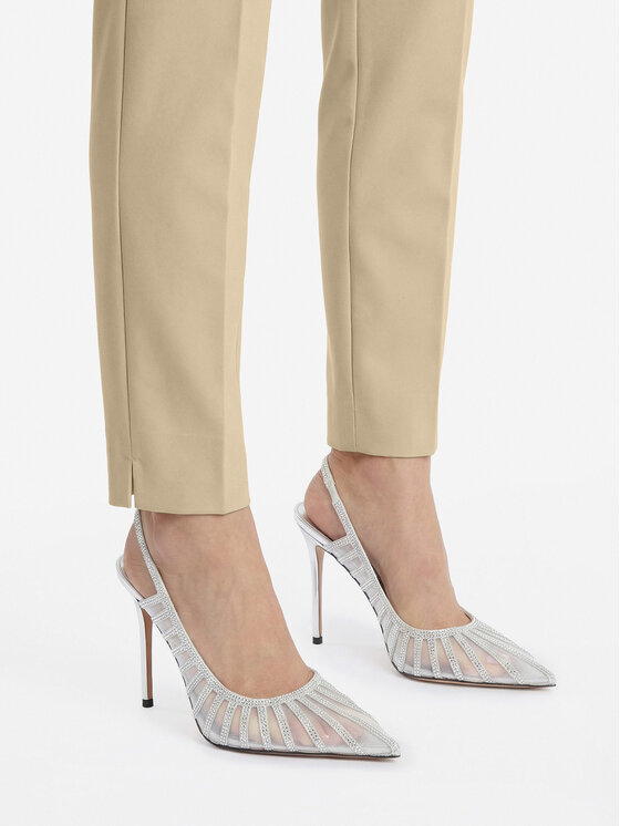 Eva Minge Eva Minge Kõrgete kontsadega EO-AVA-E373-70H-C183Y1 Hõbedane