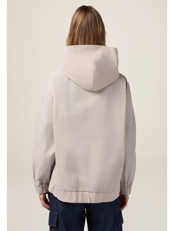 Oltre Oltre Płaszcz 0078J000121N0R3 Szary Regular Fit