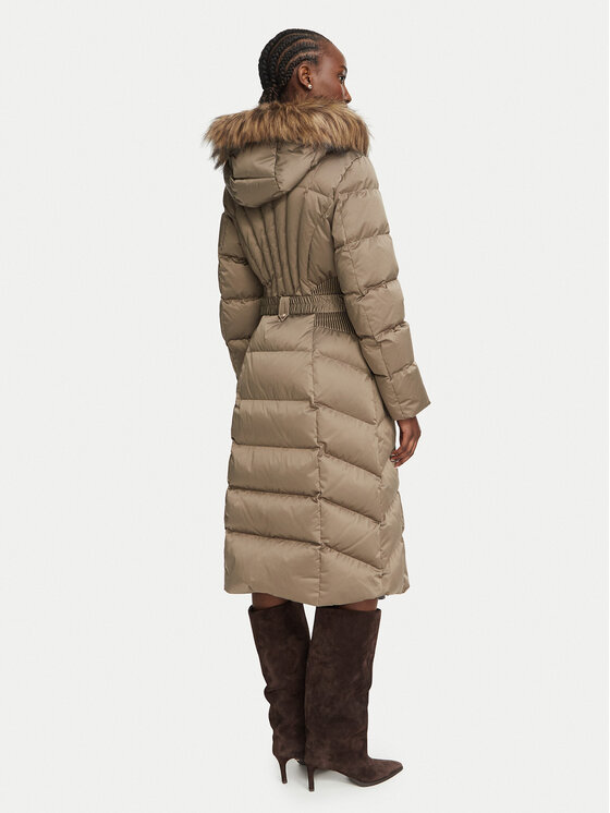 Guess Guess Vatovaná bunda W6BL36 W4084 Hnedá Regular Fit