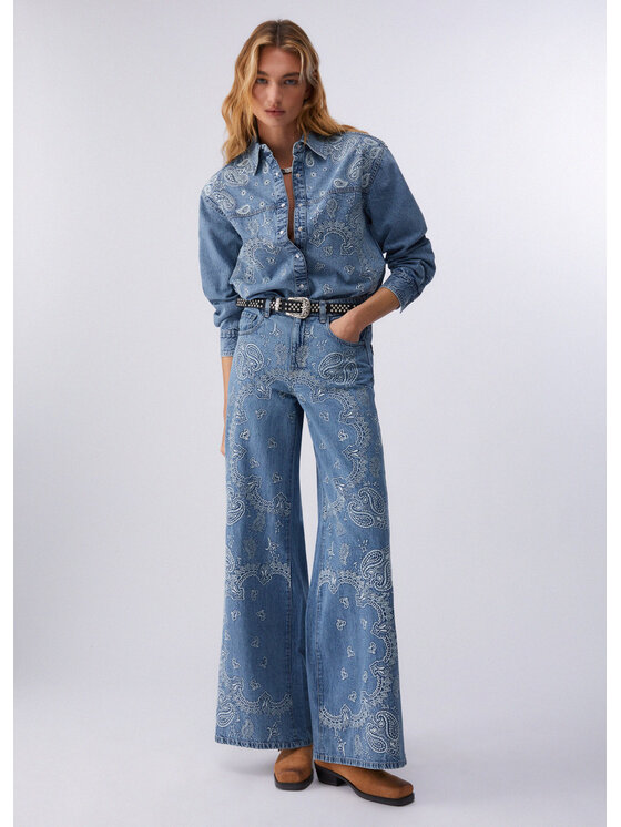 Liu Jo Liu Jo Jeans UA6147D031379016 Celeste Regular Fit