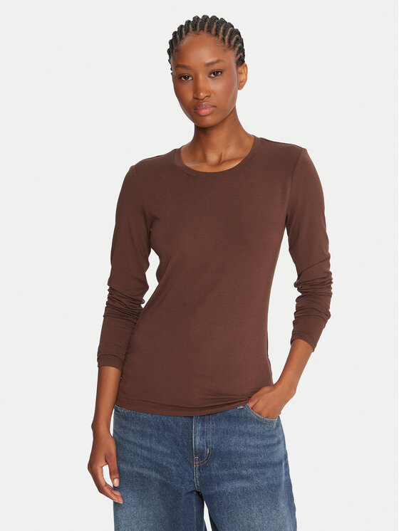 Weekend Max Mara Weekend Max Mara Блузка Multie 2525946012 Коричневий Slim Fit
