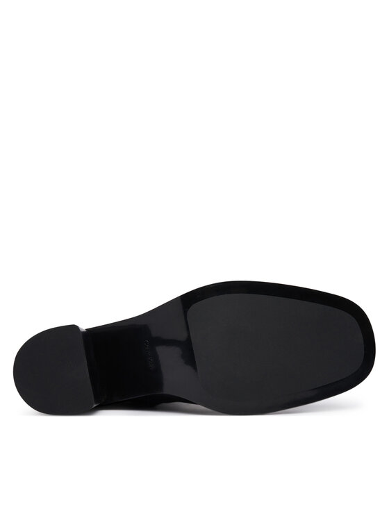 Calvin Klein Calvin Klein Stiefeletten Block Heel Ank Boot Lth HW0HW03220 Schwarz