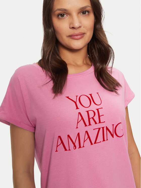 Hunkemöller Hunkemöller Camicia da notte 206556 Rosa Regular Fit