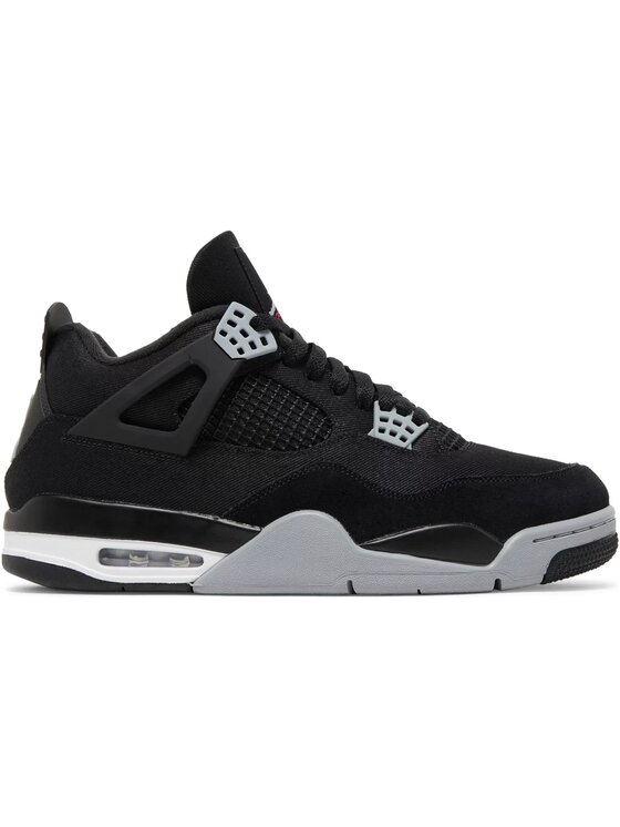 Nike Nike Sneakersy 4 Retro SE Black Canvas Czarny