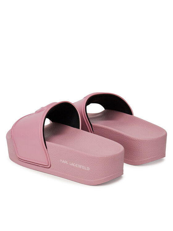 KARL LAGERFELD KARL LAGERFELD Şlapi Kondo Maxi KL80819M Roz