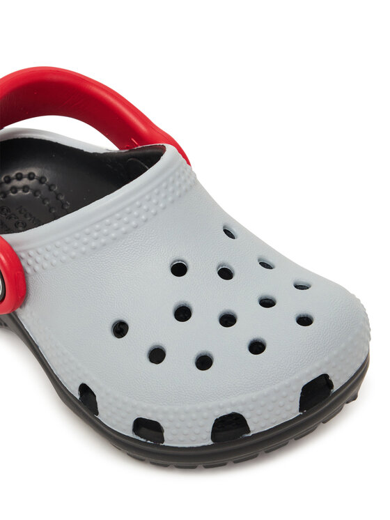 Crocs Crocs Klapki Toddler Retro Sport Classic Clog 211265 Szary