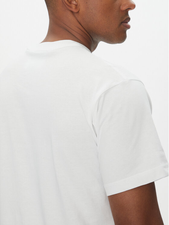 Versace Jeans Couture Versace Jeans Couture Tričko 78GAHT08 Biela Regular Fit