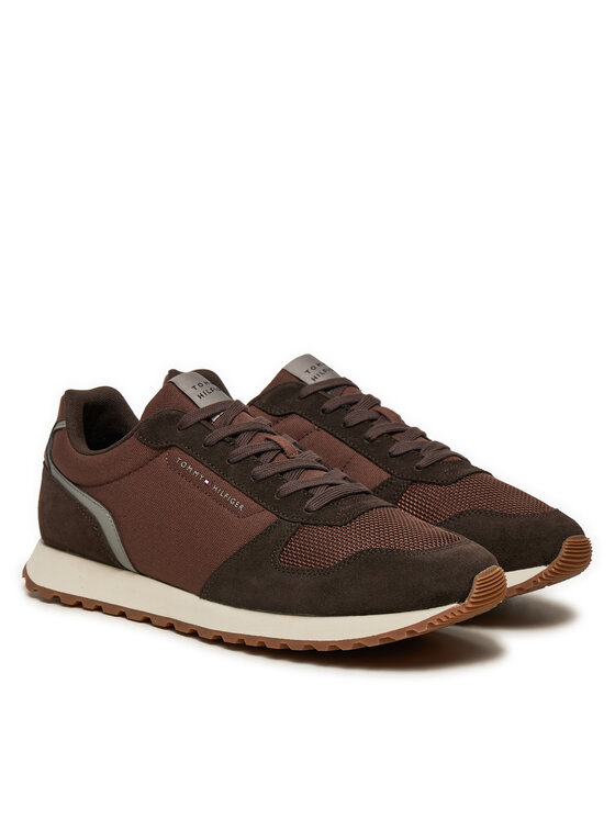 Tommy Hilfiger Tommy Hilfiger Tenisice New Runner Eva Trainers FM0FM05454 Smeđa