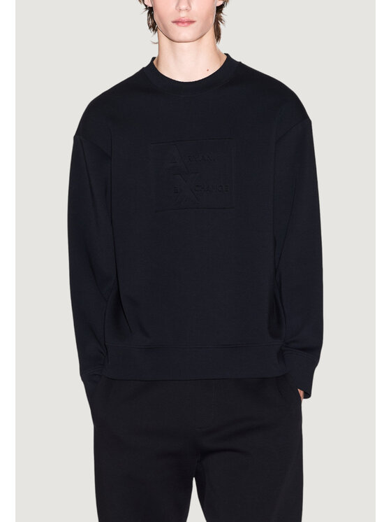 Armani Exchange Armani Exchange Felpa XM001371 AF13047 Nero Casual Fit