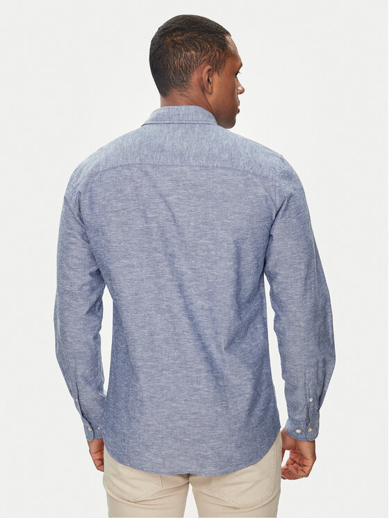 Jack & Jones Jack & Jones Srajca 12248579 Modra Slim Fit