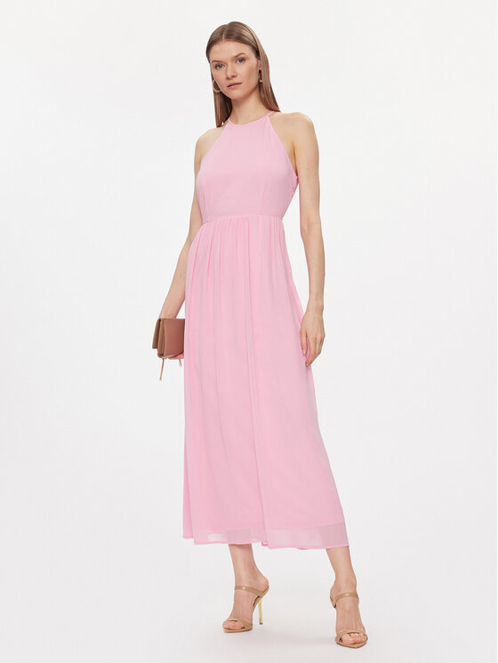 Vila Vila Rochie de vară Velyn 14095622 Roz Regular Fit