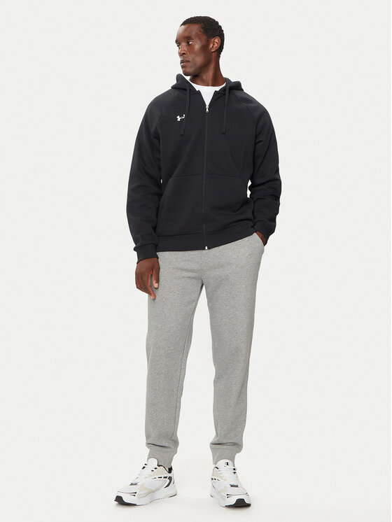 Under Armour Under Armour Μπλούζα Ua Rival Fleece 1379767 Μαύρο Loose Fit