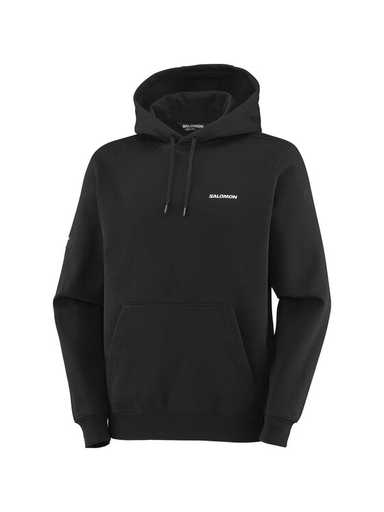 Salomon Salomon Bluza EQUIPE HOODIE M Czarny Regular Fit