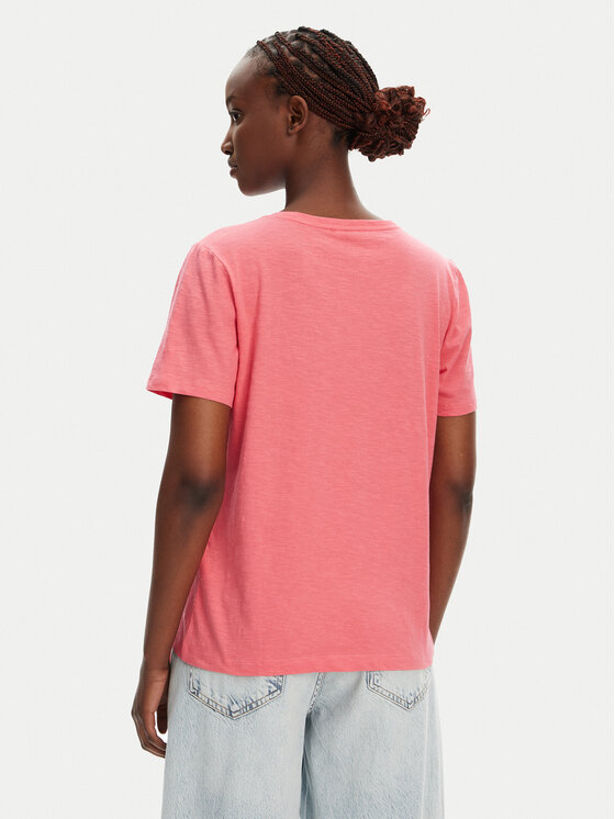 Olsen Olsen T-Shirt 11104823 Różowy Regular Fit