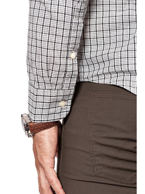 Lee Lee Koszula BUTTON DOWN Czarny Regular Fit