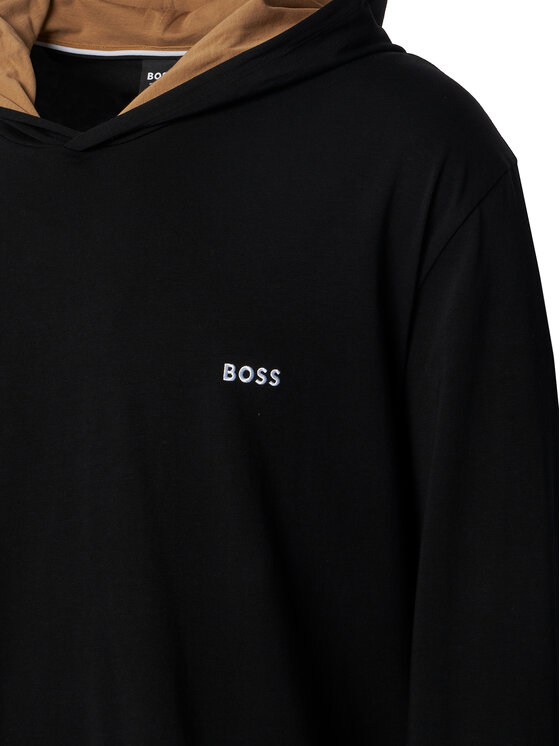 BOSS BOSS Mikina Mix&Match 50515306 Čierna Regular Fit