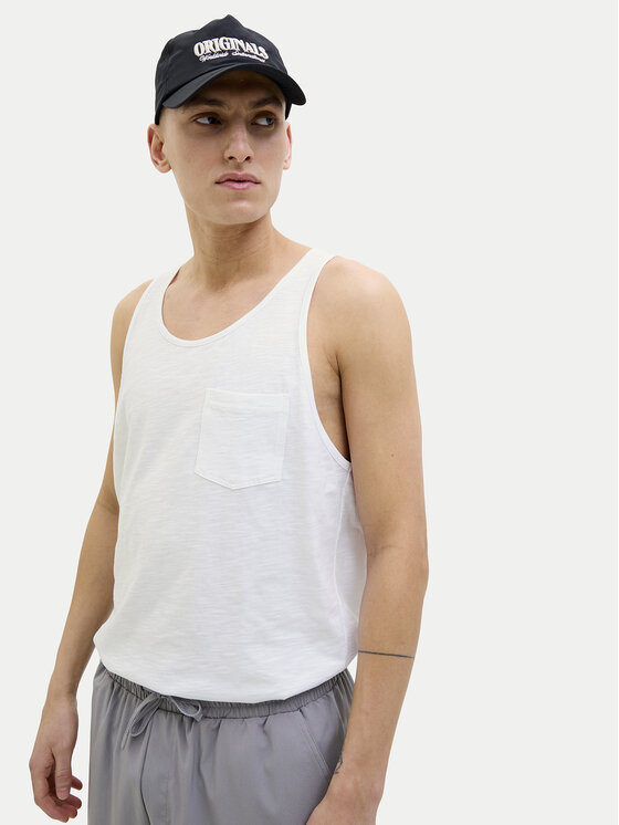Jack&Jones Jack&Jones Smanicato Varenna 12273165 Bianco Regular Fit