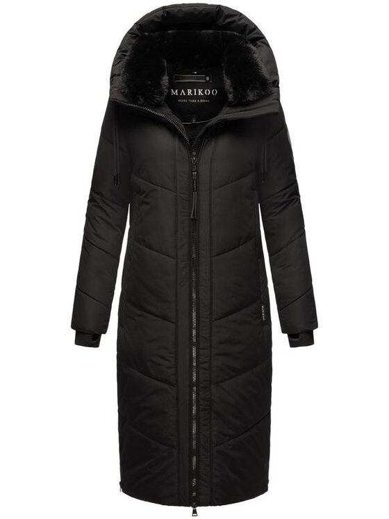 Marikoo Marikoo Kurtka zimowa Nadaree xvi Czarny Casual Fit