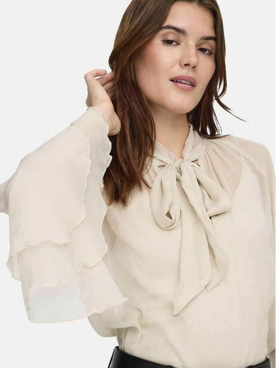 ONLY ONLY Särkpluus Peninna 15367241 Beež Regular Fit