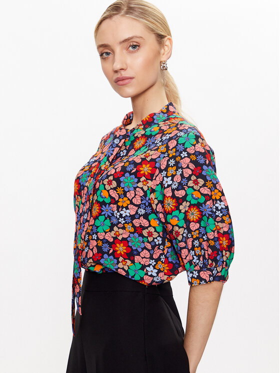 Seidensticker Seidensticker Bluza 60.134672 Pisana Regular Fit