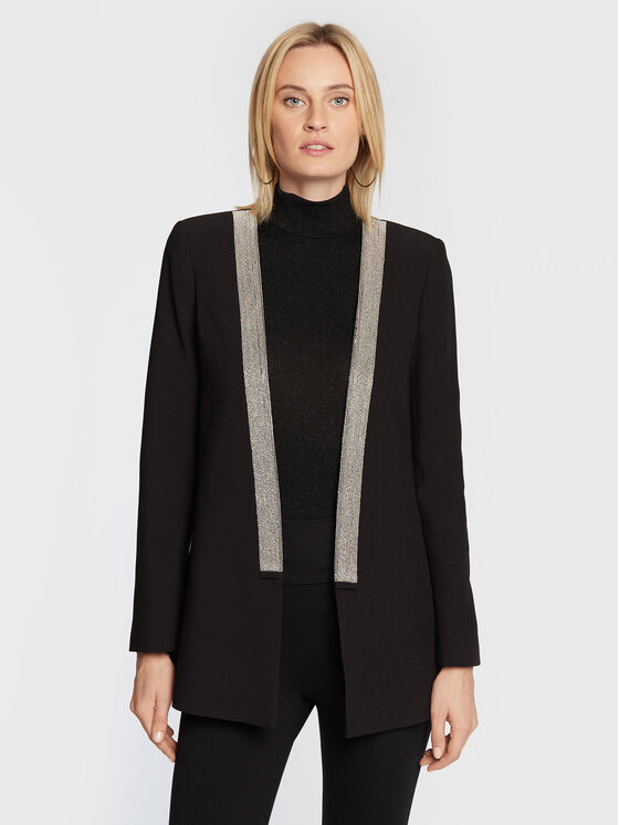 Giacca da abito S13613 Nero Regular Fit