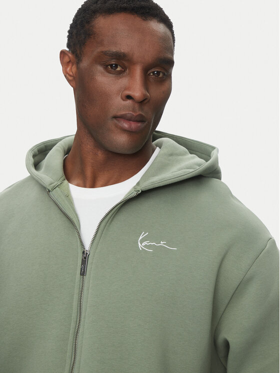 Karl Kani Karl Kani Majica dugih rukava 60220168 Zelena Relaxed Fit