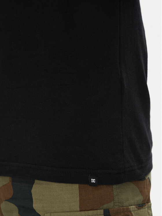 DC Shoes DC Shoes Póló ADYZT05461 KVJ0 Fekete Regular Fit