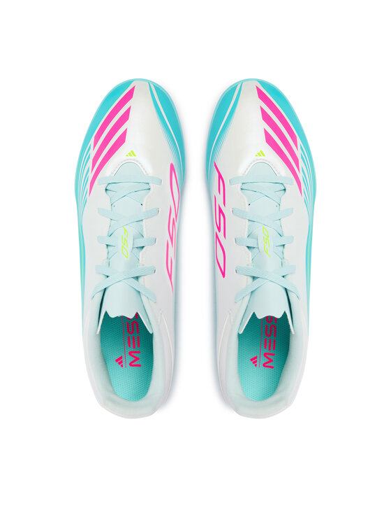 adidas adidas Buty do piłki nożnej F50 Messi Club Tf JQ0947 Biały