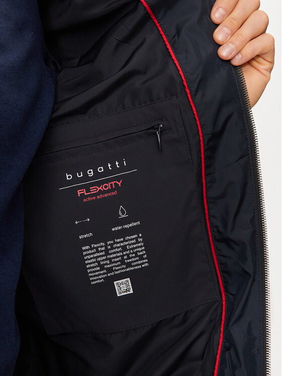 Bugatti Bugatti Zimní bunda 673113-61031 Tmavomodrá Regular Fit